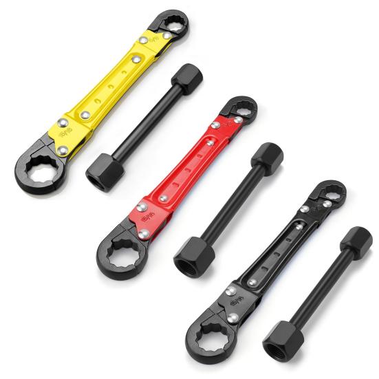Adjustable Wrench Professional Plumber Tool Durable Construction Multipurpose Easy To Use Compression Angle Stop Wrench Kit