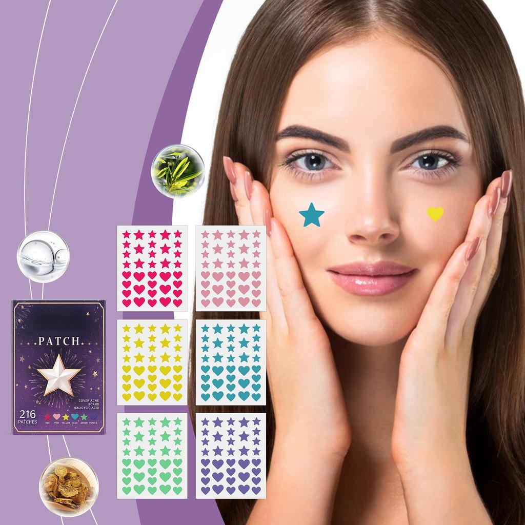 Multicolor Hidden Acne Patch To Remove Acne And Acne Skin Care Facial Care To Cover Acne Marks Acne Patch