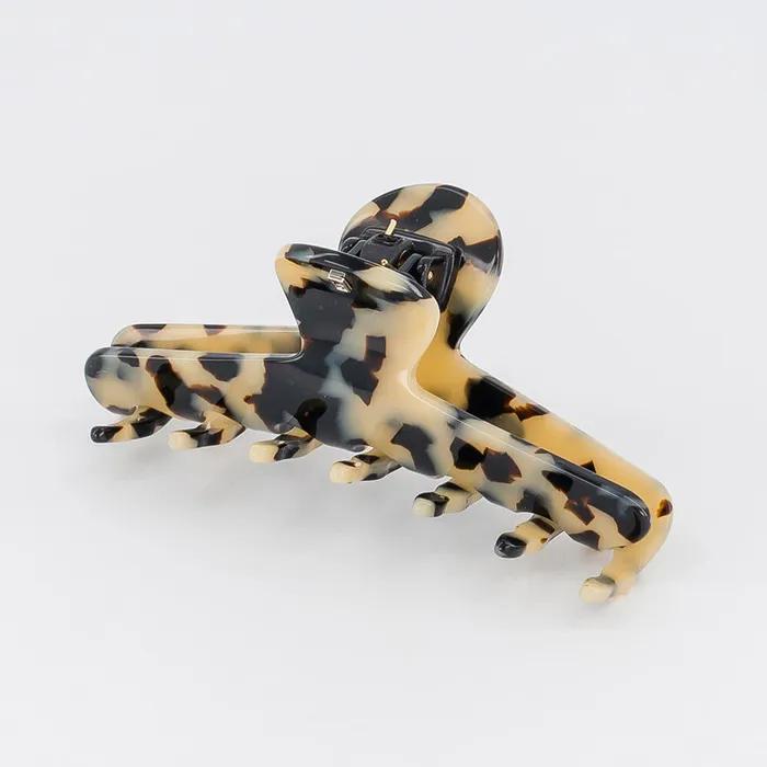 [Alexandre De Paris] Raspai Hair Clip Beige Tortoise 11