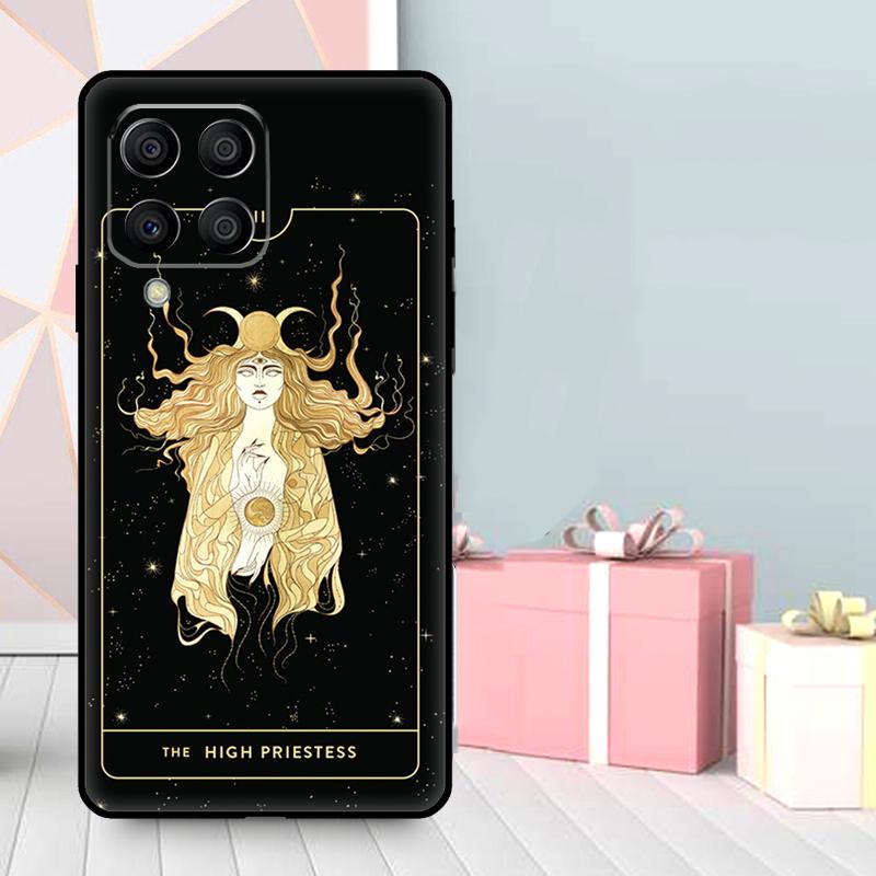 Witches moon Tarot Mystery totem Case For Samsung Galaxy M56 M52 M32 M53 M16 M11 M21 M31 M35 M12 M13 M14 M15 M36 M55 M34 M54