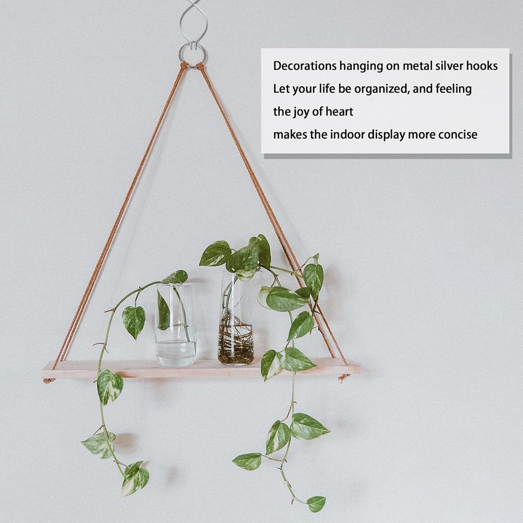20 Drop Ceiling Hooks for Classrooms & Offices, White Heavy Duty Ceiling Hooks for Hanging Plants & Decorations, Metal T-Bar Hooks for Suspended Drop