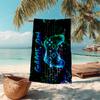 Ultra-Soft Beach Towel with Game Controller Theme,Ideal for Pool - Camping, Diving - Perfect Travel Essential, Vibrant Beach Towel.