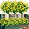 3/8pcs Artificial Flowers For Home And Garden Decor - Realistic Simulation Floral Bouquets And Shrubs For Porch And Outdoor Use