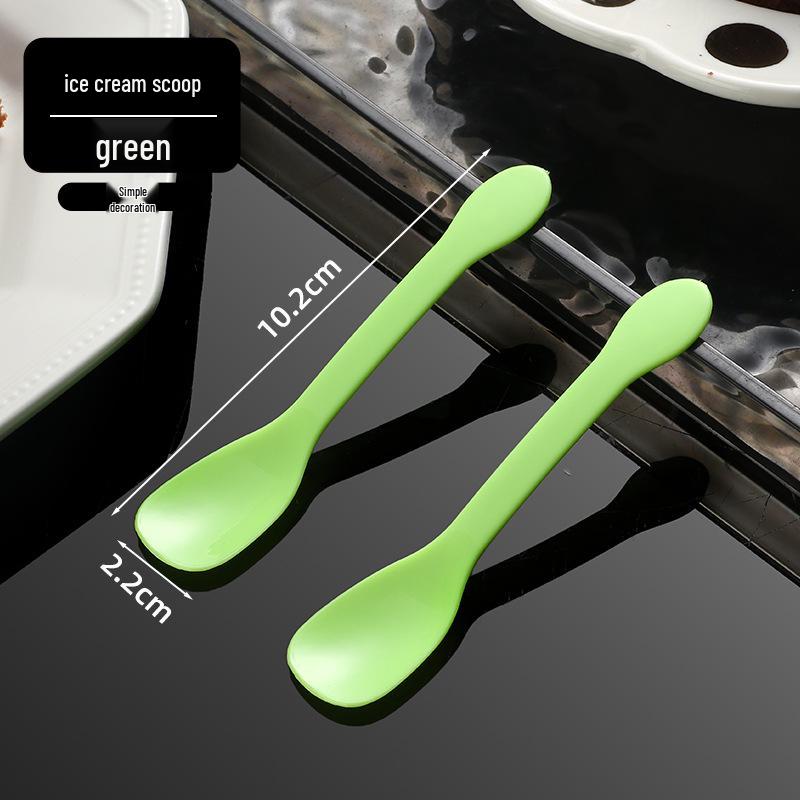 Disposable Individually Packaged Dessert Spoons for Ice Cream & Cake