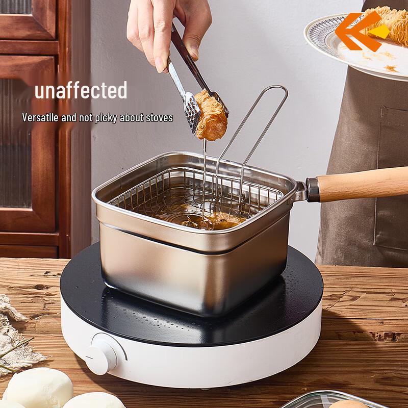 Mr. Jian Stainless Steel Multi-function Deep Fryer & Food Container
