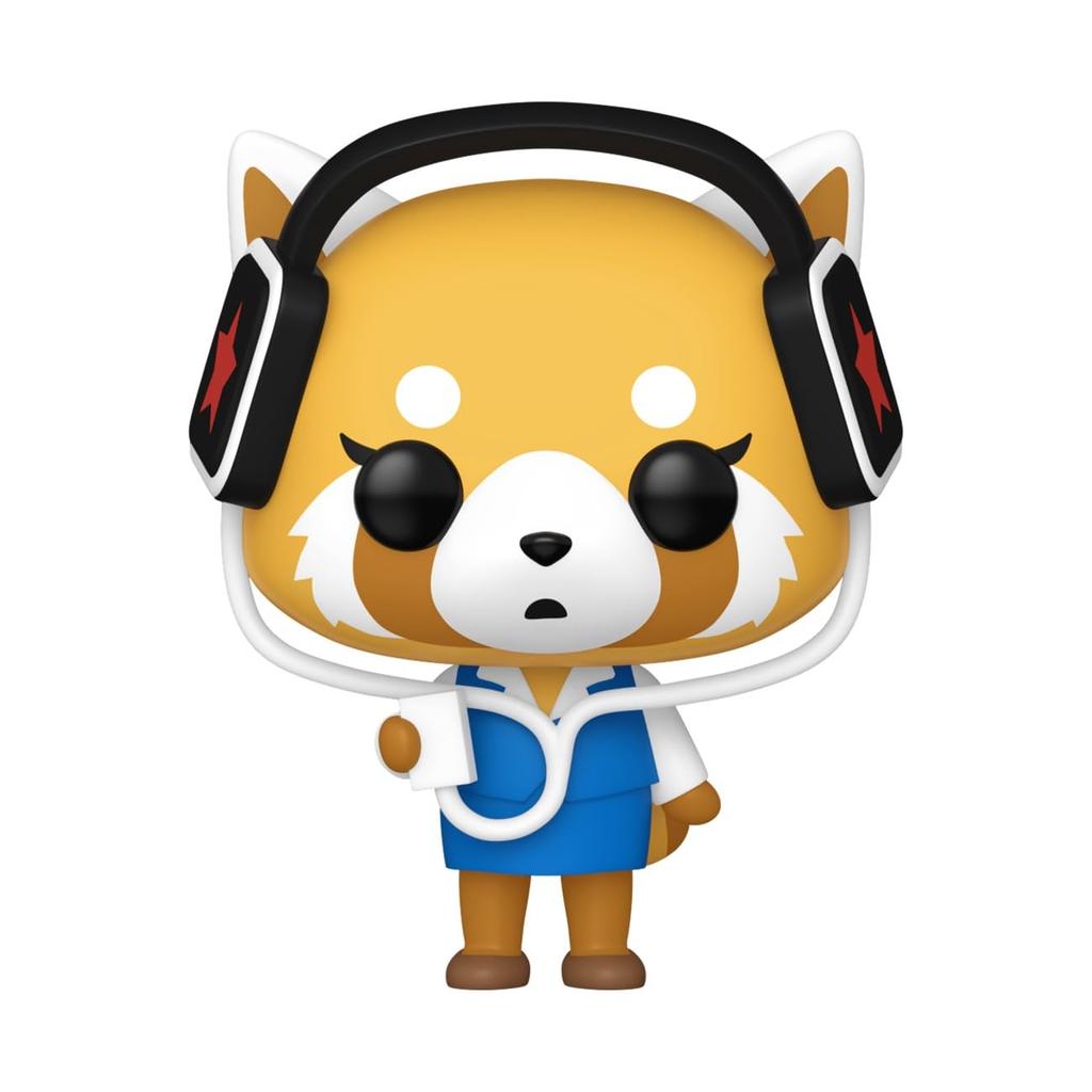FUNKO Σειρά Sanrio Φιγούρα Aggretsuko με Ακουστικά Pop!
