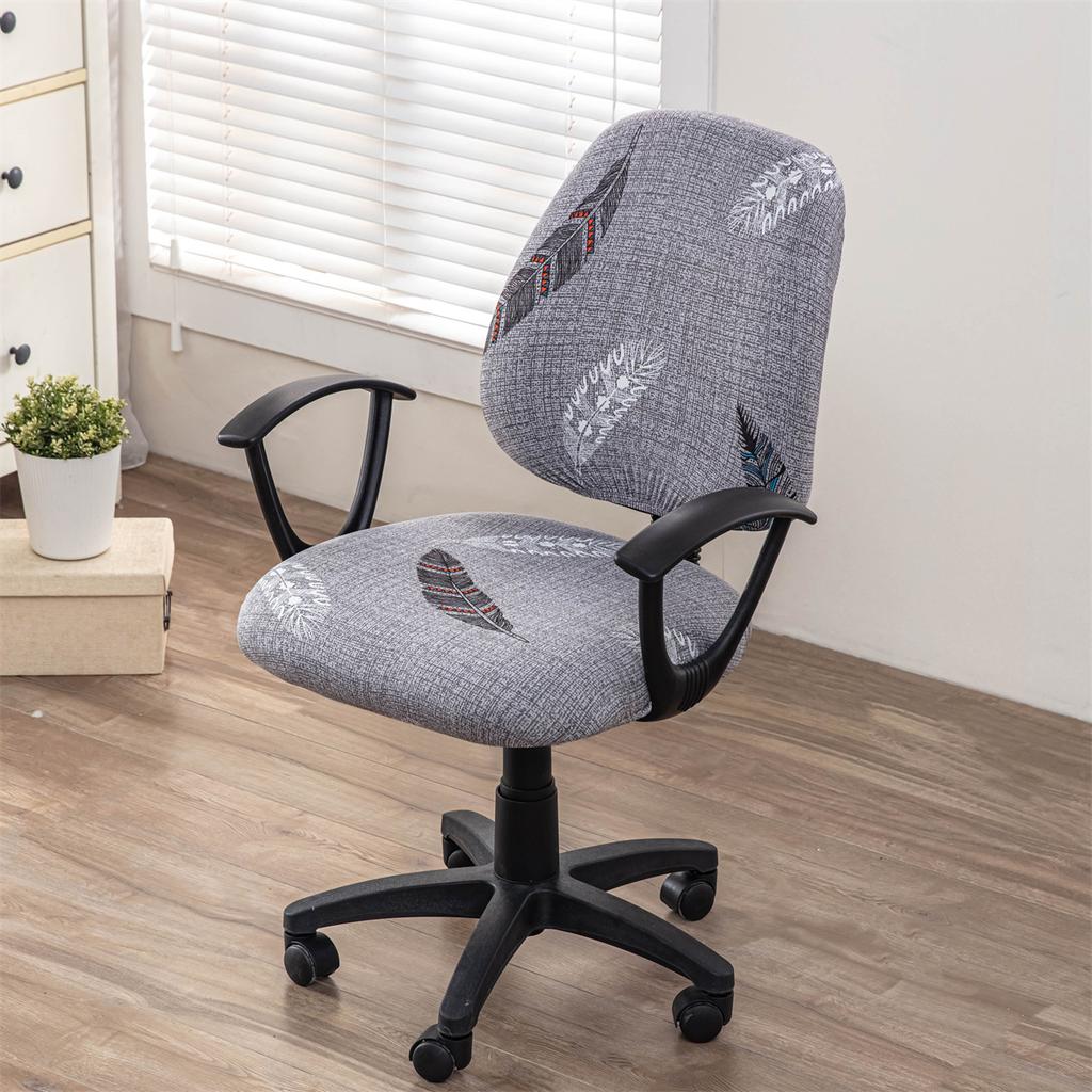 Elastic Split Chair Cover Office Lift Swivel Chair Cover Household Split Computer Chair Cover Non-Slip Seat