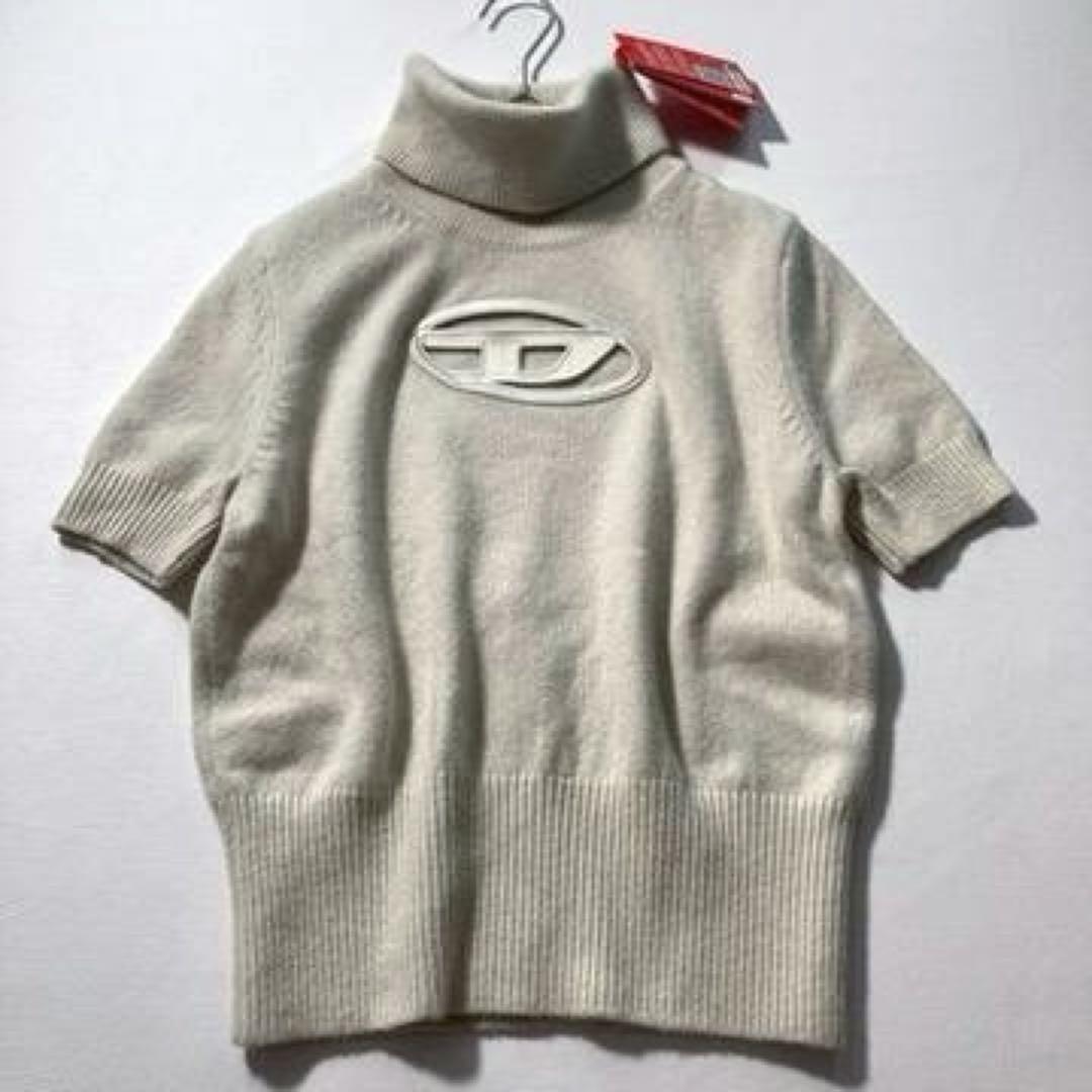

[USED] DIESEL M-ARGARET short-sleeved turtleneck sweater, size S, with tag