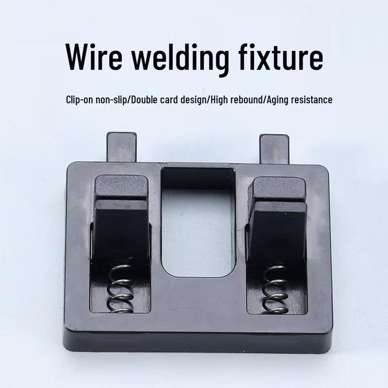 Durable Anti-Slip Double-Card Wire Welding Fixture