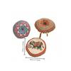 Bohemian Style Soft Round Cushion, Suitable for Living Rooms, Offices, and Gaming Chairs.