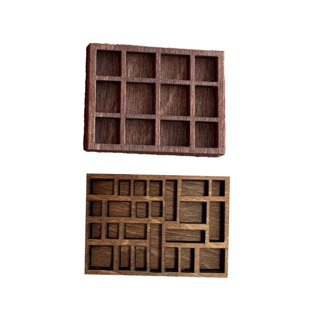 Kompaktes Ausstellungsregal für Schmuckstücke, Schmuckorganisator mit Fächern