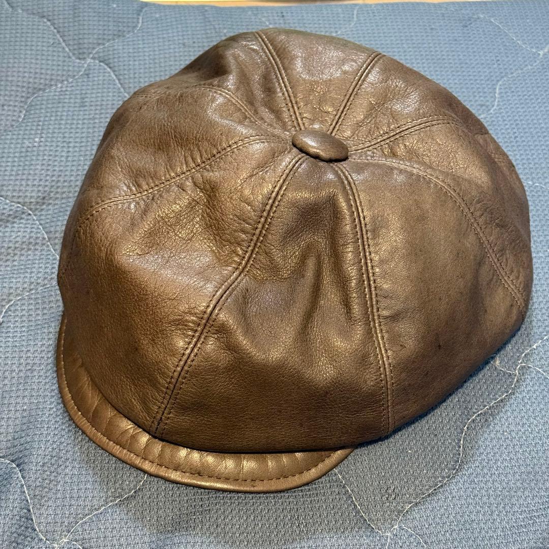 Used Rare Coeur Leather Casquette L KIJIMA TAKAYUKI Made in Japan