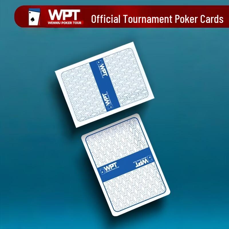 WENNIU WPT Official Texas Hold em PVC Playing Cards
