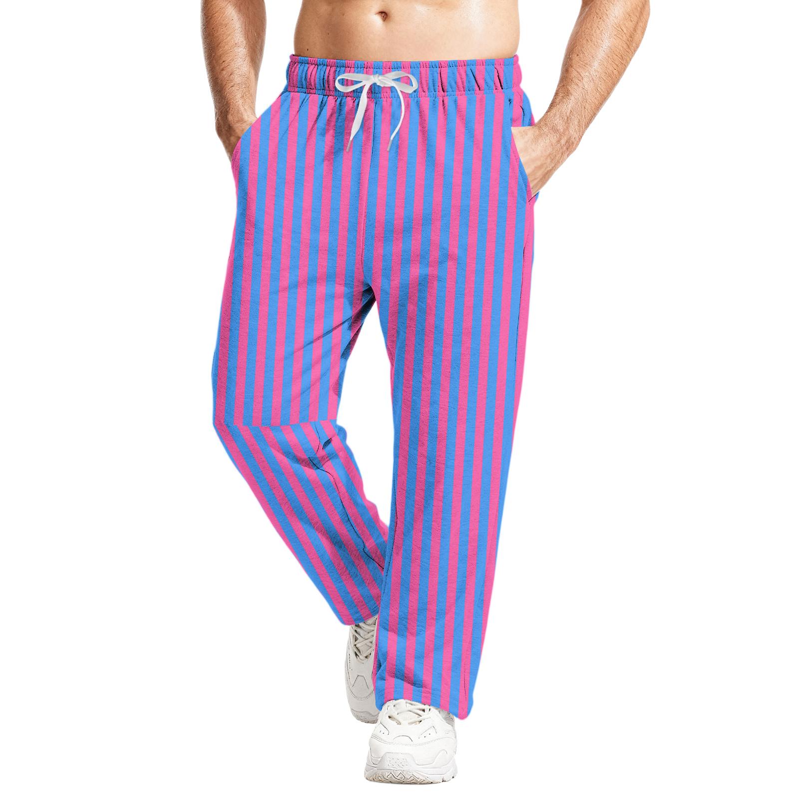 

Men s Relaxed-Fit Casual Sweatpants With Stretch Waistband And Drawstring Yoga Pants L фіолетовий