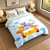 Set Biancheria da Letto Morbido Fantasia El Payaso Plim Plim, 1 Copripiumino più 2 Federe Elegante Camera da Letto Tessile per la Casa