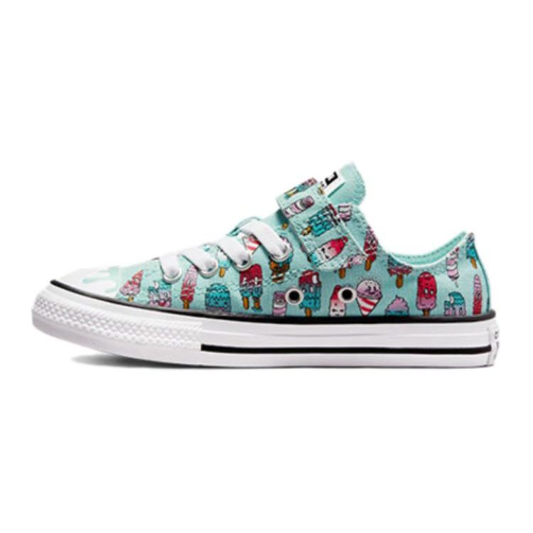 Converse Chuck Taylor All Star Comfortable Low Top Canvas Shoes Kids Sneakers Blue A02151C