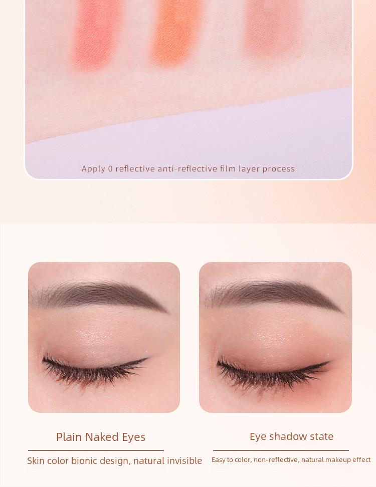 AKF Invisible Double Eyelid Stickers for Women with Natural Shaping, Ideal for Swollen Eyelids, in a Mirror Box.