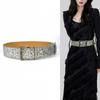 Shimmering Sequins Pin Buckle Belt for Adult Teens Blingbling Powder Waist Belt Fashion Waiststrap for Dresses Sweaters