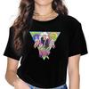 Jem And The Holograms Roxy Stormer T-shirt Vintage Gothic Dames Polyester T-shirts Ronde Hals