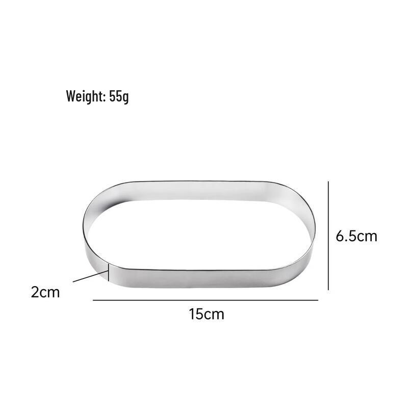 MDNG French Oval Mousse Ring Baking Tool
