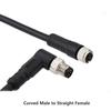 M8 10M PUR/PVC Shield Cable Double Plug Male Female Adapter Waterproof Aviation Connector Power Charger 3Pin 4Pin 5Pin 6Pin 8Pin
