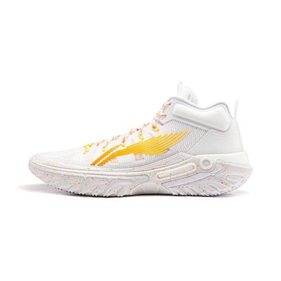 Li Ning Jie Ao 2High High Top Basketball Shoes Men's Standard White ABFU047-3