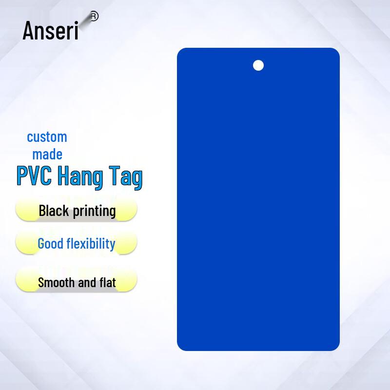 Grainger Waterproof PVC Plastic Tags, Blank (5x9cm)
