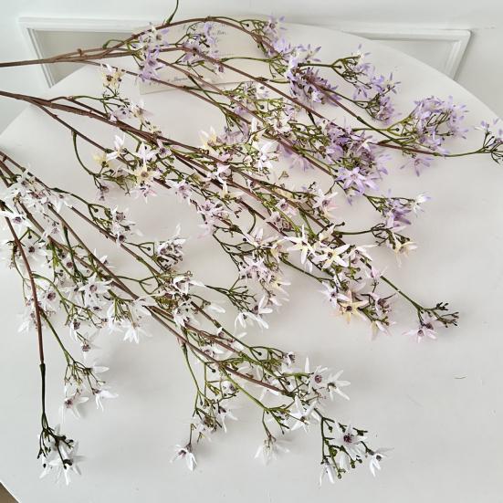 Artificial Blossom Branch 40 Inch Fake Long Stem Flower for Tall Vase Home Hotel