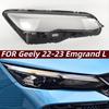 Geely Emgrand L 2022-23 Headlight Cover: Transparent Front Lampshade/Shell