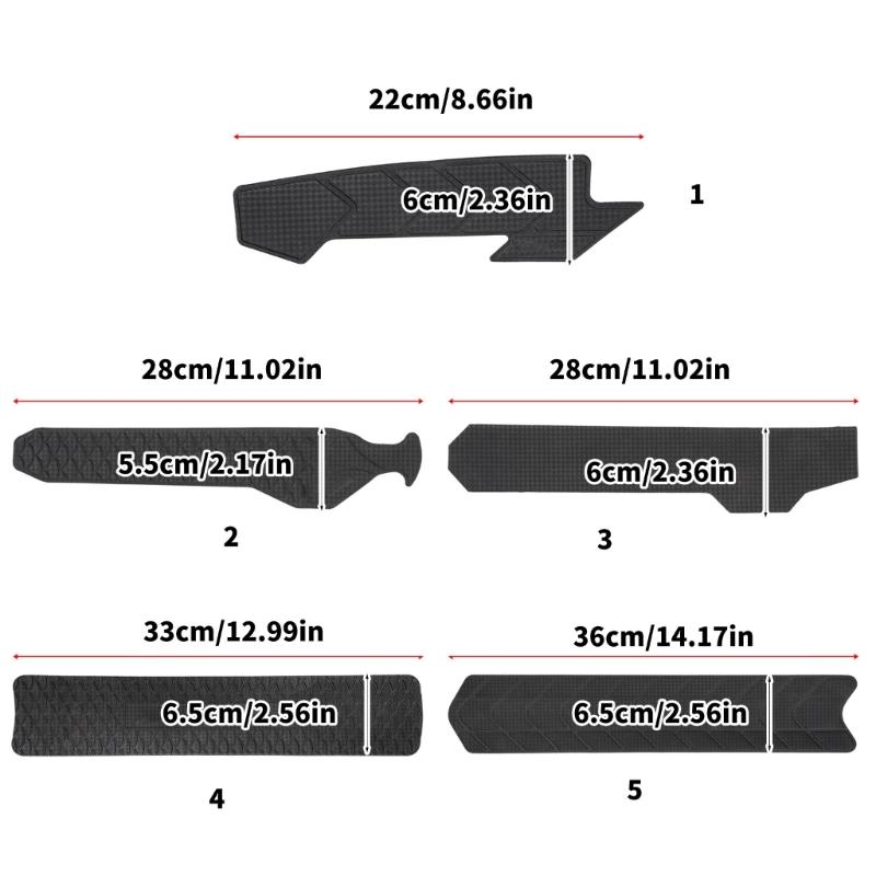 Bicycles Chain Protector Chainstay Sticker for Mountain Road Bike Adhesive Cycling Frame Chainstay Guard Enduring