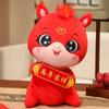 Chinese Style Zodiac Horse Doll PP Cotton Filling Horse Plush Toys  College Dorm