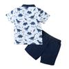Toddler Boy Clothes Little Boys Summer Outfits Short Sleeve Clothing Dinosaur T-Shirt & Shorts Sets