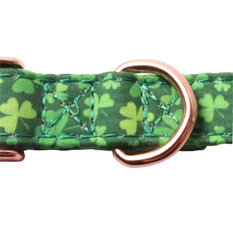 Puppy Flower Collar Festive Shamrock for Small Medium Girl Dogs Cat Dog Collar Necklace Flower Costumes