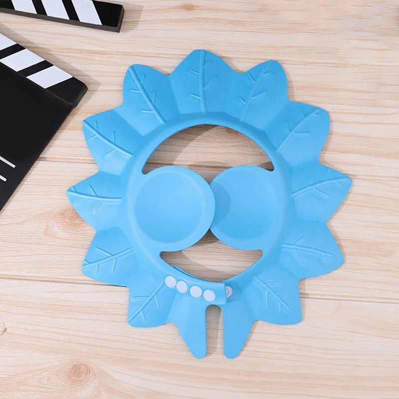 Baby Duschhaube zum Haarewaschen Badeschild für Kinder Verstellbarer Visierhut Weicher Waschschutz für Augen- und Ohrenschutz für Kinder