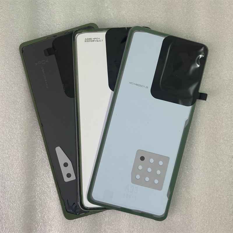 For Samsung Galaxy 33 53 73 5G Battery Case Back Cover 336 536 736 Rear Lid Panel Housing dhsive Camera Lens
