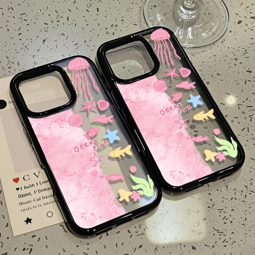 Acrylic Phone Case for iPhone 11 12 13 14 Pro 12 14 16 Pro Max for Samsung A16 A36 A56 S24 FE High-quality Painted Anti-fall Mobile Phone Case