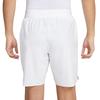 New Nike Court AdvantageDri Fit Sports Shorts Men's White/Black FZ9323-100