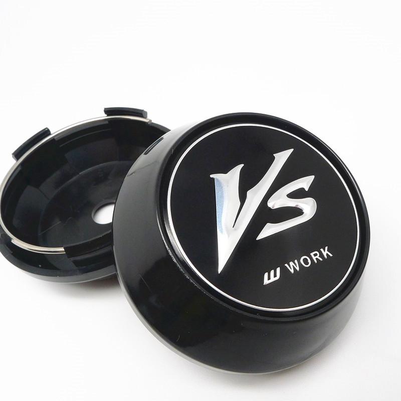 4pcs 65mm Car Wheel Hub Cover Center Caps for VS W Work Emotion X7 Racing Styling Badge Emblem Accessories