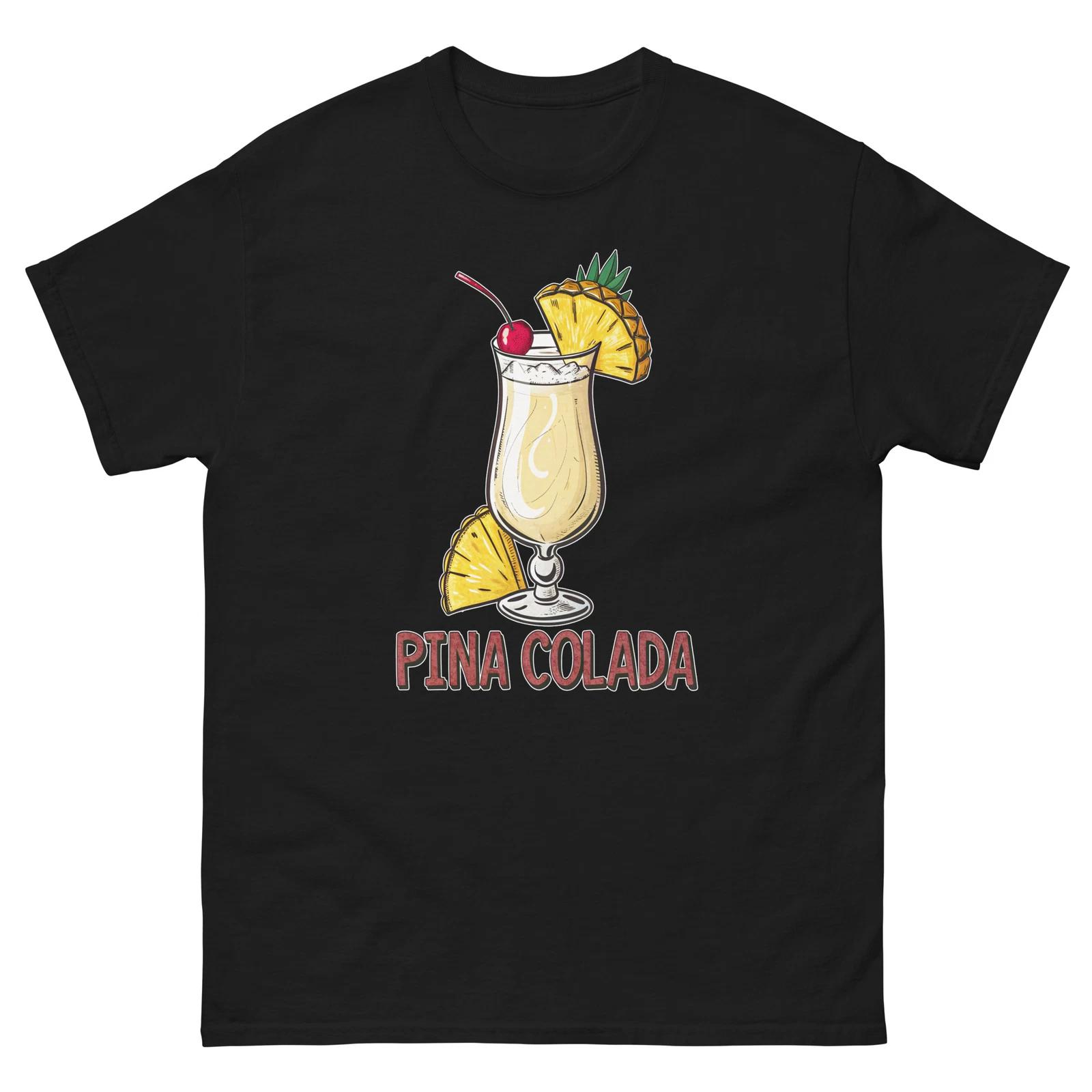

Pina Colada Drink Delicious Popular Beverage T-Shirt XL