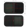 RV Window Round Corner Vertical or Horizontal Sliding RV Tempered Fully Airtight RV Emergency Window with Insect for Trailer Camper Structures