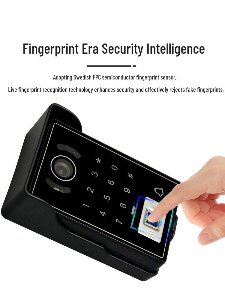 7-inch HD Wired Visual Intercom Doorbell for Home Monitoring and Smart Villa Access Control System