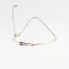 Pan Jia S925 Sterling Silver European & American Style Bow Necklace: Simple, Versatile & Gorgeous.
