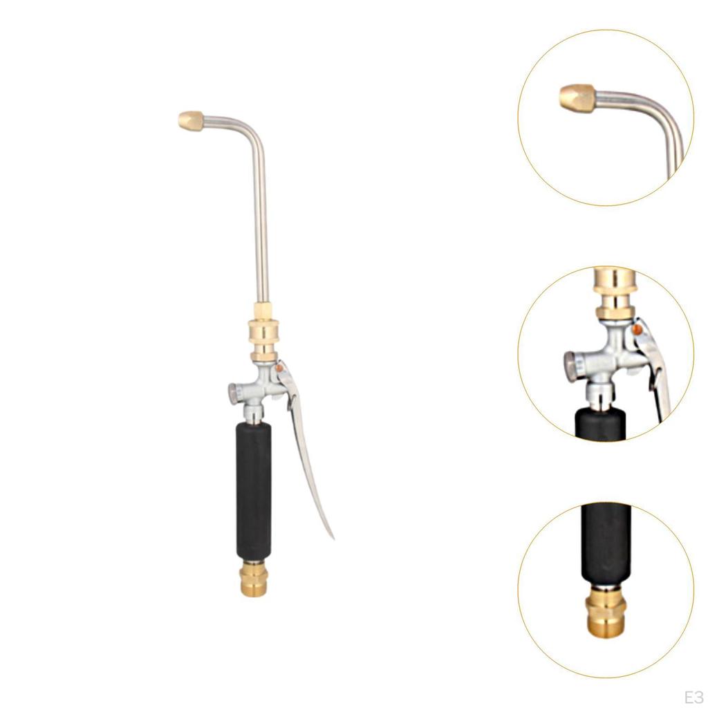 High Pressure Washer Extension Wand Quick Connect Accessories Replace Metal Multipurpose Power