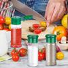 Transparent Seasoning Jars Salt Pepper Shaker Bottles Spices Storage Condiment Boxes Powder Storage Container Kitchen Gadget
