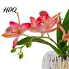 Romantische Atmosphäre Beleuchtung Blume Tischlampe 3 Farben Orchidee Nachtlicht Wiederaufladbar Kabellos Touch-Dimmbar Künstlich Beruhigendes Schlafhilfe Licht LED