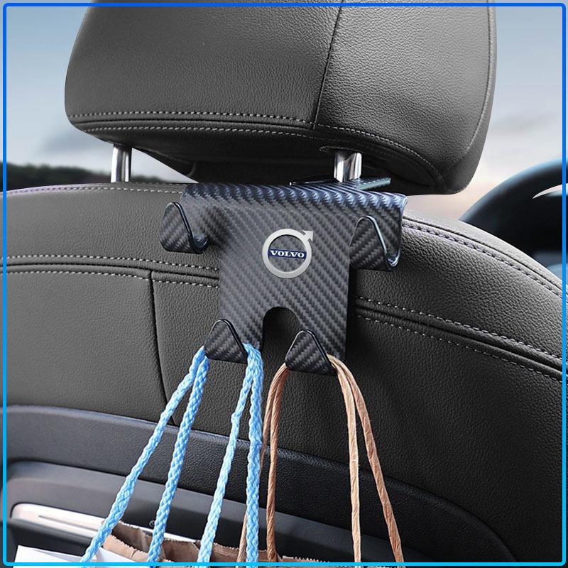 Multi-Purpose Car Seat Headrest Hook Mobile Phone Holder Caps For Volvo XC60 XC90 S60 S80 S40 V40 V60 V70 V50 XC70