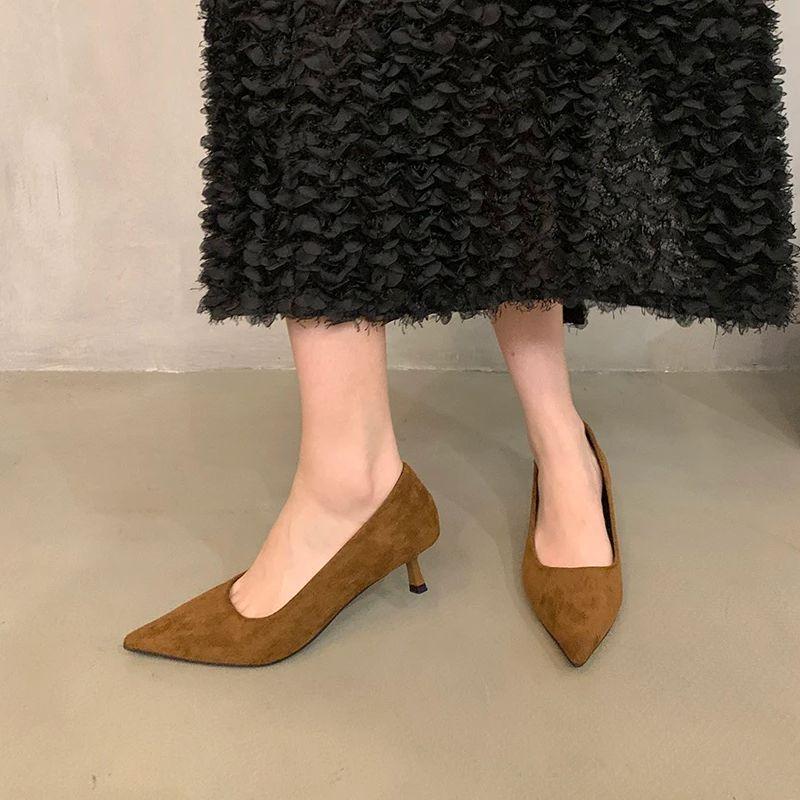 Fashion Bailamos Fashion Sexy Flower Pointed Toe Thin Low Heels Pumps Women Elegant Wedding Slingback Mules Shoes Zapatos De Mujer