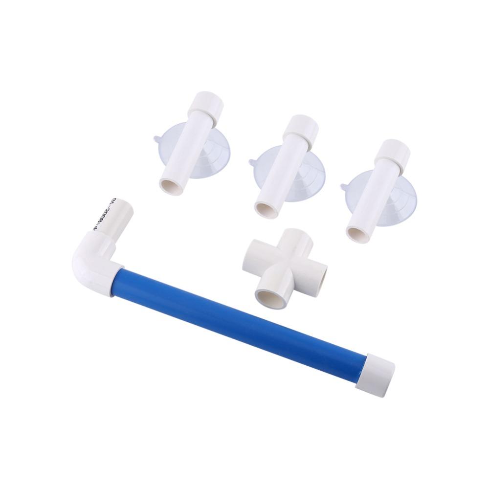Paw Grinding Surface Suction Cup Perch Plastic Pipe Structure Parrot Shower Stand Shower Use