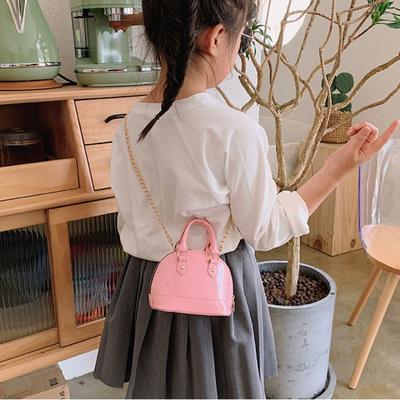 Kids Stuff Fashion Handbag PU Mini Shoulder Bag Small Satchel Coin Wallets Little Girls Chain Crossbody Bag
