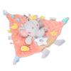 Baby Security Blanket Odorless Baby Snuggle Teething Blanket Soft Baby Elephant Blanket Soothing Tactile Toys